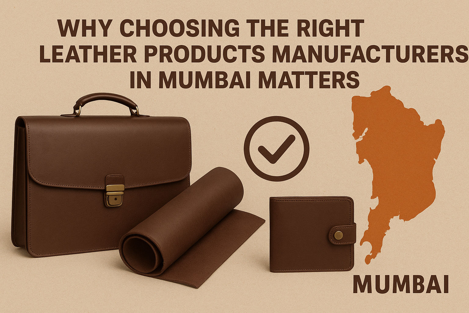 Why Choosing the Right Leather Products Manufacturers in Mumbai Matters