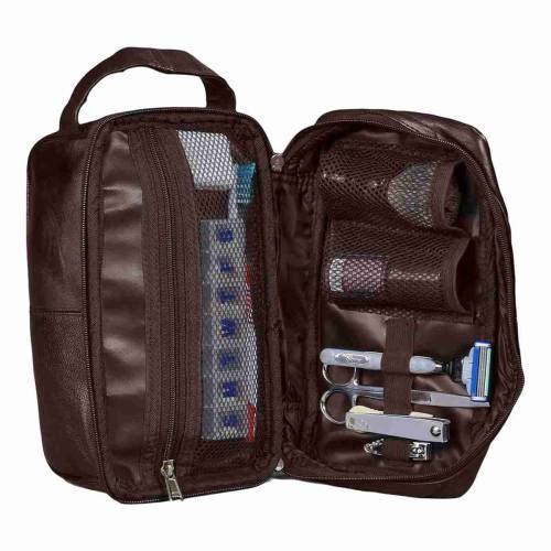 Leather Toiletry bags Manufacturers in Mysore