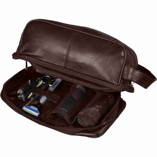Leather Toiletry bags Manufacturers in Mysore